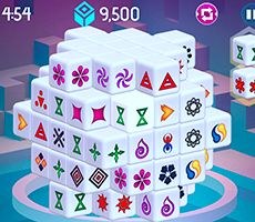 Three Dimensional Mahjong online game