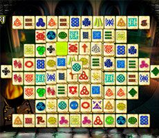 Celtics Mahjong tiles free game