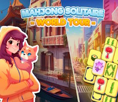 Mahjong Solitaire World Tour free online game